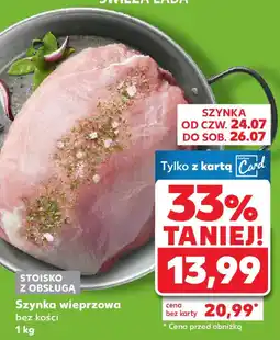 Kaufland Szynka wieprzowa oferta