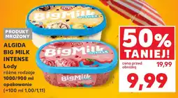 Kaufland ALGIDA BIG MILK INTENSE Lody oferta
