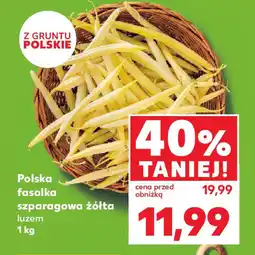 Kaufland Polska fasolka szparagowa żółta oferta