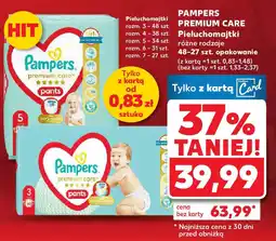 Kaufland Pampers. PREMIUM CARE Pieluchomajtki oferta