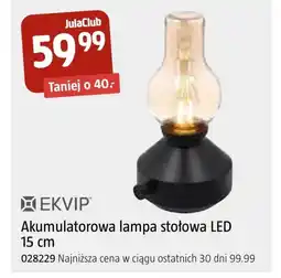 Jula Lampa akumulatorowa Ekvip oferta