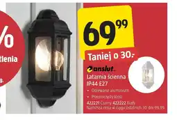 Jula Latarnia ścienna Anslut oferta
