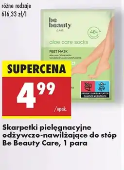 Biedronka Skarpetki z maską do stóp Be Beauty Care oferta