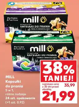 Kaufland MILL Kapsułki do prania oferta