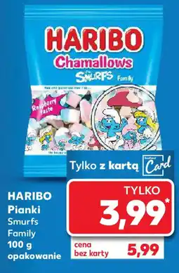 Kaufland HARIBO Pianki Smurfs Family oferta