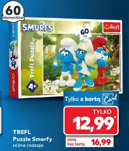 Kaufland TREFL Puzzle Smerfy oferta
