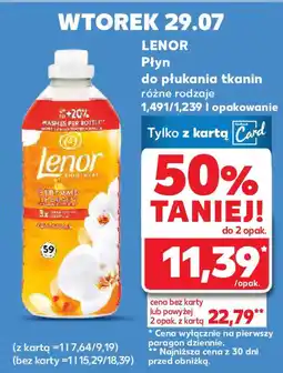 Kaufland LENOR Płyn do płukania tkanin oferta