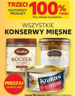 Kaufland WSZYSTKIE KONSERWY MIĘSNE oferta