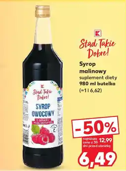 Kaufland Syrop malinowy oferta