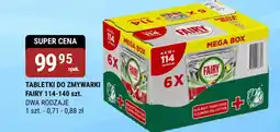 bi1 Tabletki do zmywarki fairy oferta