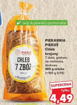 Kaufland PIEKARNIA PIEKUŚ Chleb krojony oferta