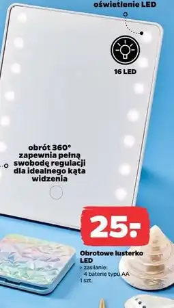Netto Lusterko obrotowe led oferta