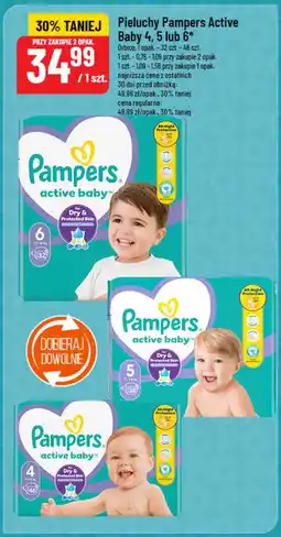Polomarket Pieluchy Pampers Active oferta