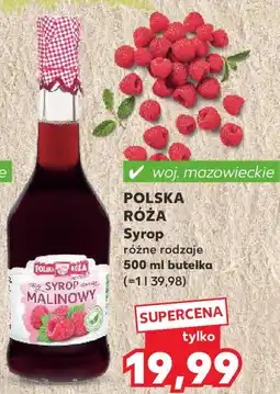 Kaufland POLSKA RÓŻA Syrop oferta