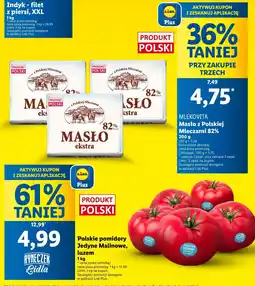 Lidl Masło ekstra 82% Mlekovita oferta