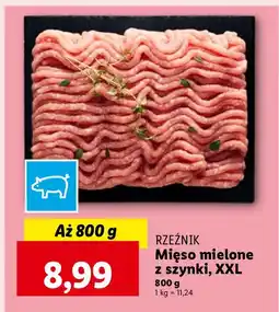 Lidl Mięso mielone z szynki XXL Rzeźnik oferta