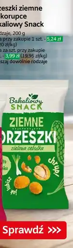 Dino Orzeszki ziemne Bakaliowy Snack o smaku zielonej cebulki oferta
