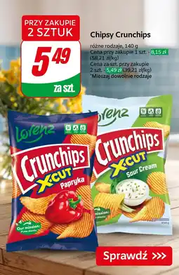 Dino Chipsy Crunchips X-Cut Lorenz oferta