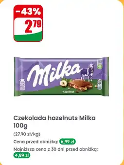 Dino Czekolada Milka hazelnuts oferta