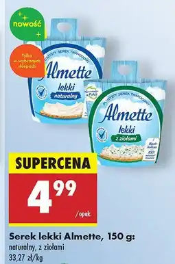 Biedronka Serek lekki naturalny Almette oferta