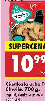 Biedronka Ciastka kruche: rogaliki Twoje Słodkie Chwile oferta