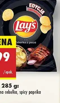 Biedronka Chipsy Lay's żeberka z pieca Frito-Lay oferta