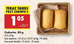 Biedronka Ciabatta Biedronka oferta