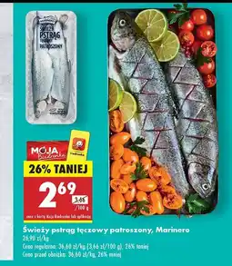 Biedronka Pstrąg świeży tęczowy patroszony Marinero oferta