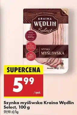 Biedronka Szynka myśliwska Select Kraina Wędlin oferta