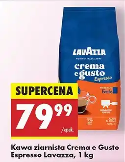 Biedronka Kawa ziarnista Crema e Gusto Espresso 1 kg Lavazza oferta