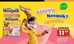 Biedronka Napój Nesquik o smaku truskawkowym Nestlé oferta