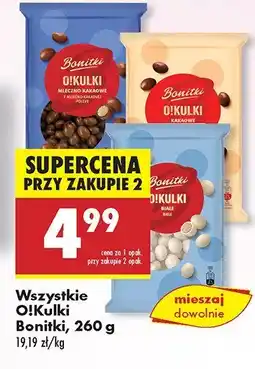 Biedronka Kulki ciasteczka w czekoladzie O!kulki Bonitki oferta