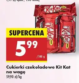 Biedronka Cukierki czekoladowe Kit Kat na wagę Nestlé oferta