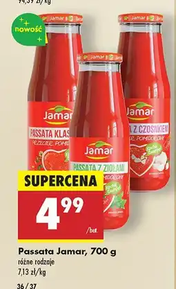 Biedronka Passata pomidorowa Jamar oferta