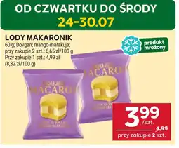 Stokrotka Lody Dovgan oferta