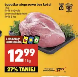 Delikatesy Centrum Łopatka bez kości Limit oferta