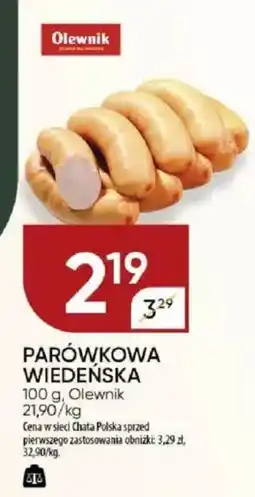 Chata Polska Parówkowa wiedeńska olewnik oferta