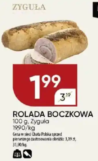Chata Polska Rolada boczkowa zyguła oferta
