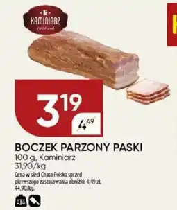 Chata Polska Boczek parzony paski kaminiarz oferta