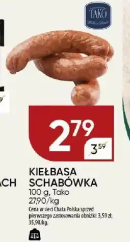 Chata Polska Kiełbasa schabówka tako oferta