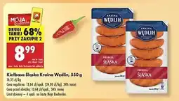 Biedronka Kiełbasa śląska Kraina Wędlin oferta