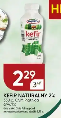 Chata Polska Kefir naturalny 2% osm piątnica oferta