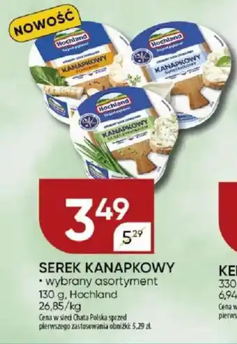 Chata Polska Serek kanapkowy hochland oferta
