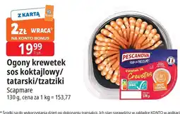 E.Leclerc Ogony krewetek + sos tzatziki Pescanova oferta