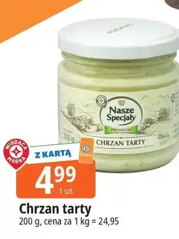 E.Leclerc Chrzan tarty Wiodąca Marka Nasze Specjały oferta