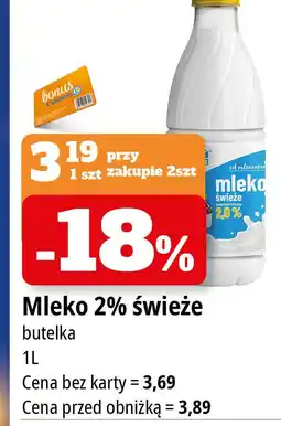 E.Leclerc Mleko świeże 2.0 % Rolmlecz oferta