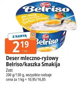 E.Leclerc Kaszka czekoladowa Zott Smakija oferta
