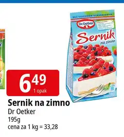 E.Leclerc Sernik na zimno Dr. Oetker oferta