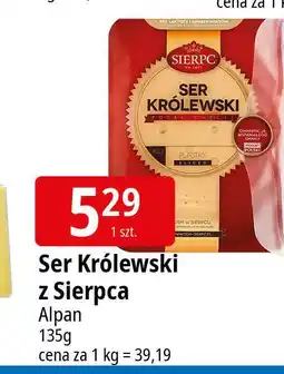 E.Leclerc Ser zółty królewski plastry Sierpc oferta