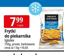 E.Leclerc Frytki karbowane do piekarnika Iglotex Proste Historie oferta